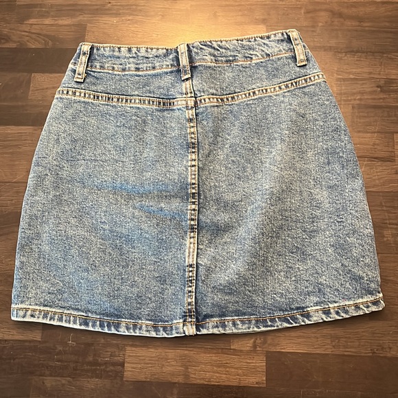 Blue Garage Denim Skirt - Picture 2 of 3